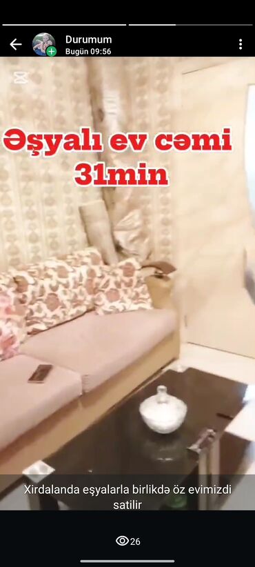 Həyət evləri və villaların satışı: Xırdalanda əşyalarla birlikdə satılan həyət evi.Kim istese yazsin -da lalafo.az — 5 Həyət evləri və villaların satışı: Xırdalanda əşyalarla birlikdə satılan həyət evi.Kim istese yazsin — 5