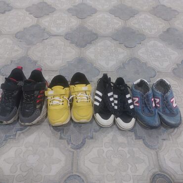 Uşaq ayaqqabıları: Uşaq idman ayaqqabıları dəsti - 4 cüt ayaqqabı bir yerdə hamısı 12 — 1