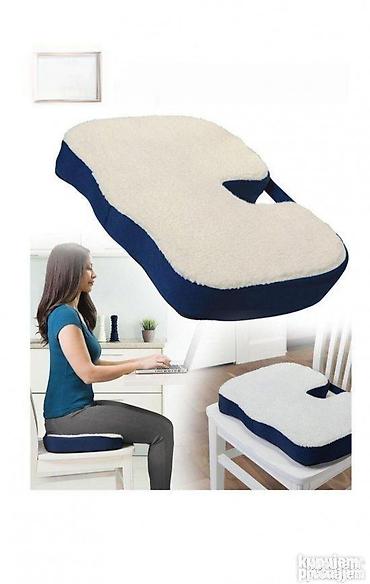 Orthopedic mattresses & pillows: Jastuk za sedenje podmetac od memorijske pene-perfect cushio. jastuk — 1