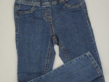 majtki dziewczęce 128 134: Spodnie jeansowe, Palomino, 8 lat, 128, stan - Bardzo dobry