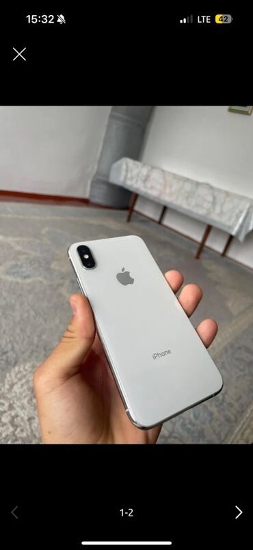 на айфон: IPhone X, Серебристый