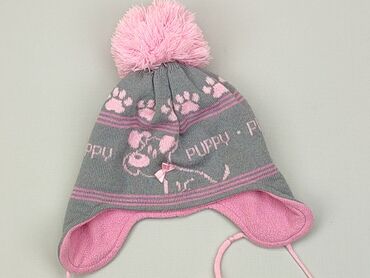 czapka zimowa prosto: Czapka, 44-45 cm, stan - Bardzo dobry