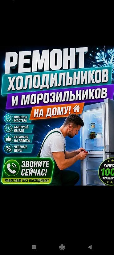 Ремонт холодильников и морозильников на дому. - Выезд мастера на