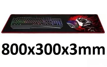 Druga oprema za računare i laptopove: Velika gejming podloga za miš i tastaturu - Dimenzije: 800 × 300 × 3 — 2