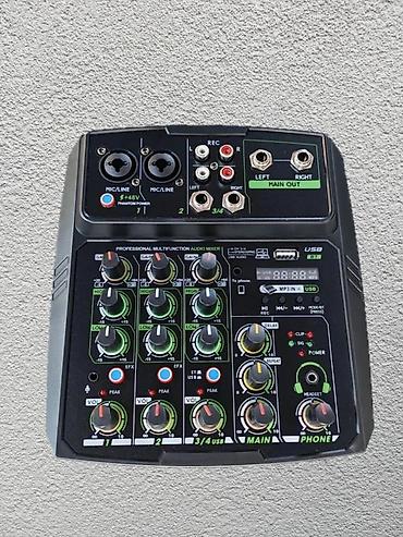 Pojačala i prijemnici: MIKSETA 4 KANALA BLUETOOTH USB BESPLATNA DOSTAVA | Odlična mala — 1