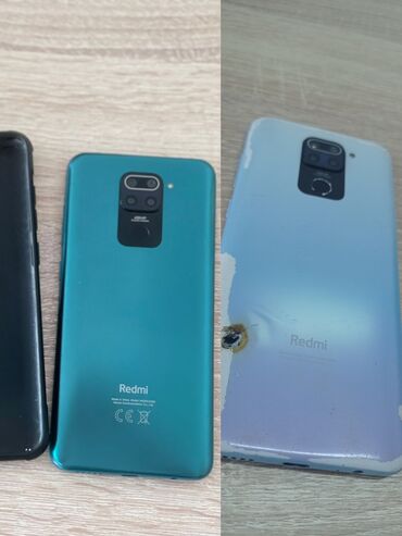 Xiaomi: Xiaomi, Redmi Note 9, Б/у, 128 ГБ, цвет - Голубой, 1 SIM, 2 SIM