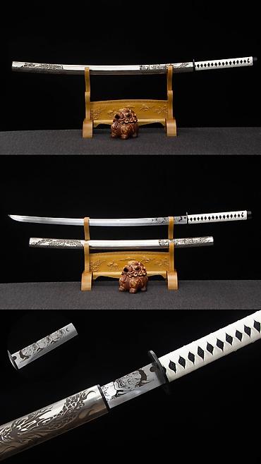 Коллекционные ножи: Японские Катаны Сувенирные металлические мечи Катаны из каленой — 11