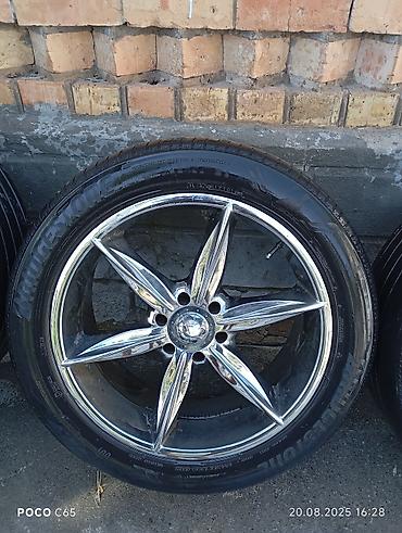 Колеса в сборе: Колеса в сборе 275 / 50 / R 22, Лето, Б/у, Комплект, Внедорожные (АТ/МТ), Литые, отверстий - 6 — 9