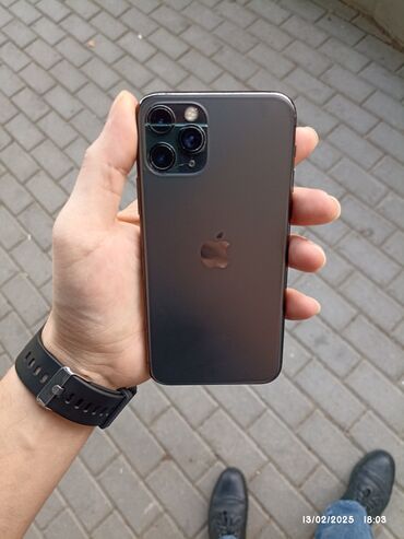 iphone 11 pro 2 ci əl: IPhone 11 Pro, 64 GB, Matte Space Gray, Face ID, Sənədlərlə