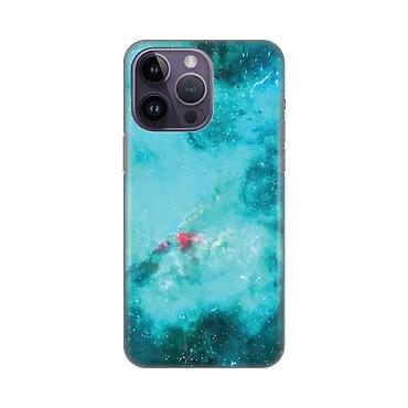 akcija ventilatora: Silikonska maska sa printom za iPhone 14 Pro Max 6.7 Marbel Sky. Pored — 1