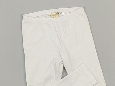 spodnie palazzo biale: Legginsy dziecięce, H&M, 3-4 lat, 98/104, stan - Dobry