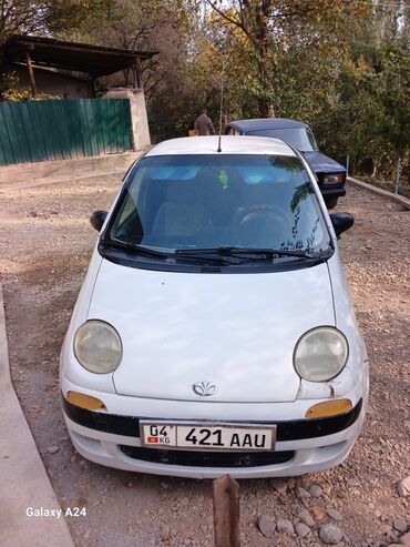 daewoo damas продажа: Daewoo Matiz: 1998 г., 8 л, Механика, Бензин, Хетчбек