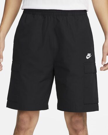 Шорты: Мужские шорты, Все размеры, Nike, Новый, цвет - Черный, Самовывоз, Платная доставка