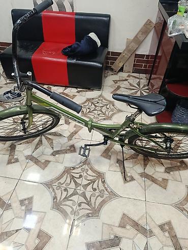 24 velosiped: Velosiped – “START” şəhər/kruizer tərzi - Rəng: zeytun-yaşıl - — 3