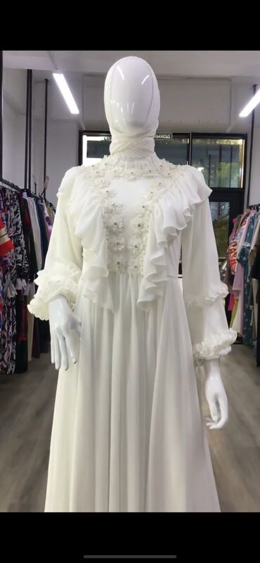 кийим мурской: Кече көйнөгү, Узун модель, Жеңдери менен, 2XL (EU 44) lalafo.kg да кийим мурской: Кече көйнөгү, Узун модель, Жеңдери менен, 2XL (EU 44)