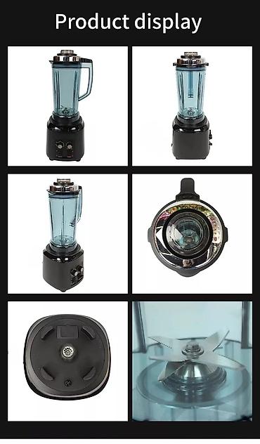 kokteyl blender: Bar blender Avinas MƏHSUL MODELİ: AV-128 Nominal Gərginlik: 220-240V — 6