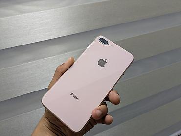 iphone 8 puls: IPhone 8 Plus, Б/у, 256 ГБ, Розовый, Защитное стекло, Чехол, 69 % — 3