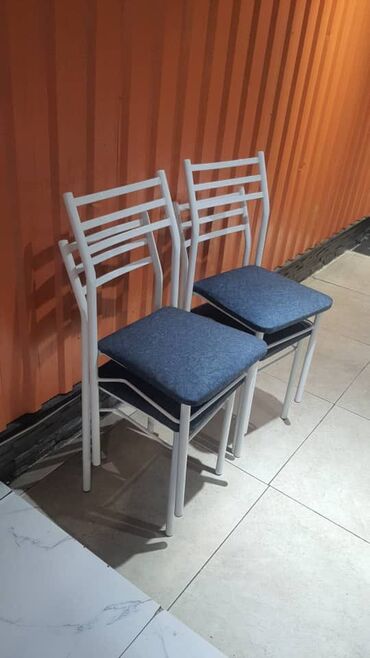 Стулья для кафе, ресторанов: Стул для кафе, ресторанов, Новый, Железо, цвет - Серый — 9