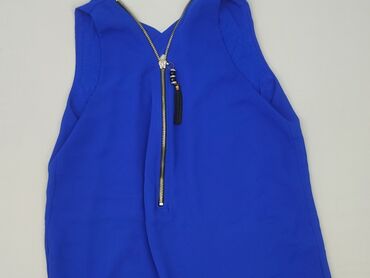 bluzki basic z dekoltem v: Women's blouse, size S (EU 36)