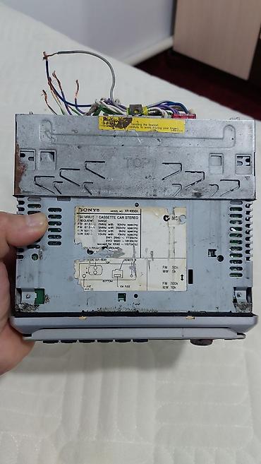 pc case: Автомагнитола Sony XR-4950X (кассетная) D.Bass, слепая панель — 3