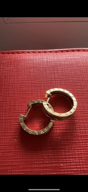 золотой набор серьги и кольцо: Срочно продаю серьги Булгари желтое итальянское золото Покупала за 33