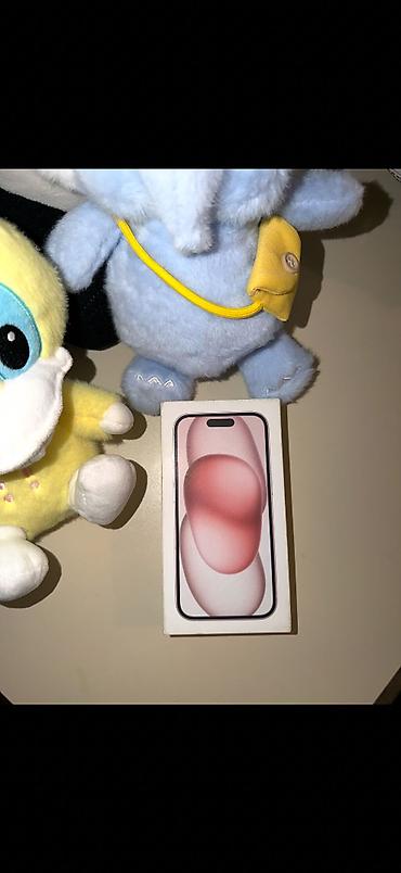 IPhone 15, 128 GB, Çəhrayı, Barmaq izi, Face ID