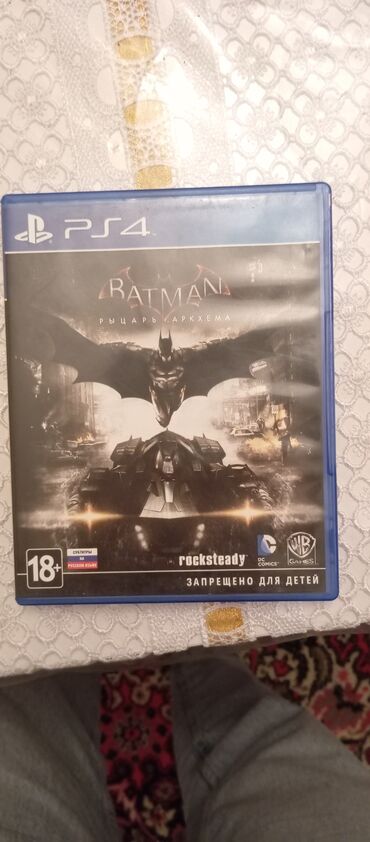 ghost of: Batman: Arkham Knight, Приключения, Б/у Диск, PS4 (Sony Playstation 4), Самовывоз, Бесплатная доставка, Платная доставка