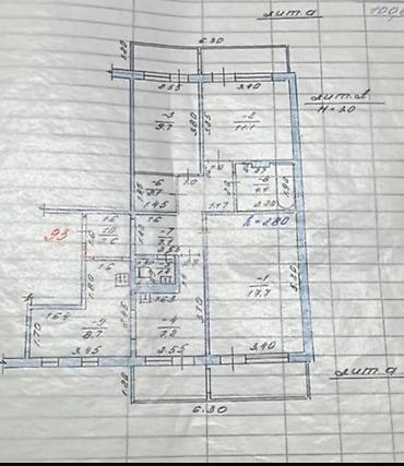 Продажа квартир: 3 комнаты, 87 м², 106 серия, 4 этаж — 9