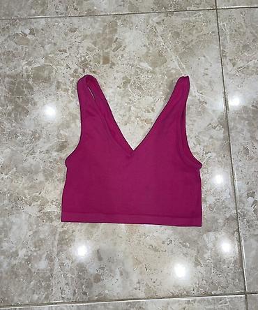 topdan geyim: Qadın idman topu / bralet - Rəng: tünd çəhrayı (fuşya) - Model — 1