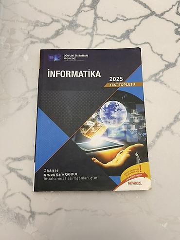 array informatika test toplusu pdf: Məhsul: “İnformatika 2025 – Test Toplusu” Nəşriyyat/layihə: Dövlət — 1