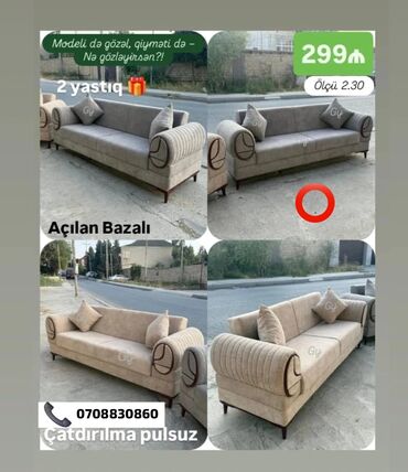 Çarpayılar: Divan, Yeni, Açılan, Bazalı, Şəhərdaxili pulsuz çatdırılma