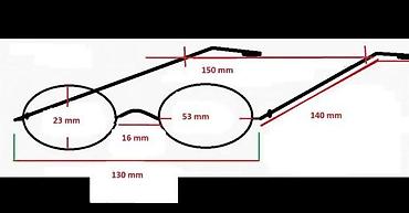 Naočare: Vintidž JILL (acetat + titanijum) Uniopt Austrija dioptrijsk — 10