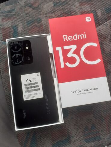 телефон редми 13с: Redmi, Redmi 13C, Б/у, 128 ГБ, цвет - Черный, 2 SIM