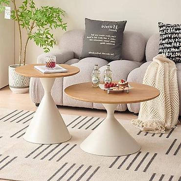 Stolovi: Kombinirani set klub-stolova – moderni stožasti dizajn Opis: - — 10