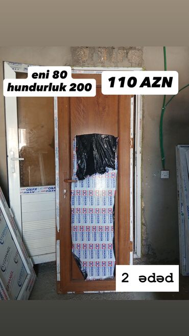 Plastik pəncərələr: İŞLƏNMİŞ QAPI VƏ PƏNCƏRƏLƏR — 13