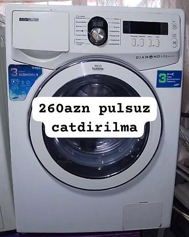 Məişət texnikası: Samsung paltaryuyan maşın – Eco Bubble, Diamond Drum, 6 kq yükləmə. - — 1