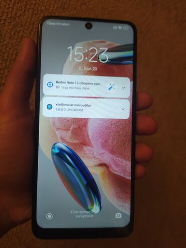 irşad electronics notebook qiymetleri: Xiaomi Redmi Note 12,teze kimidi problemi yoxdu,yaddas 128 gb,ela