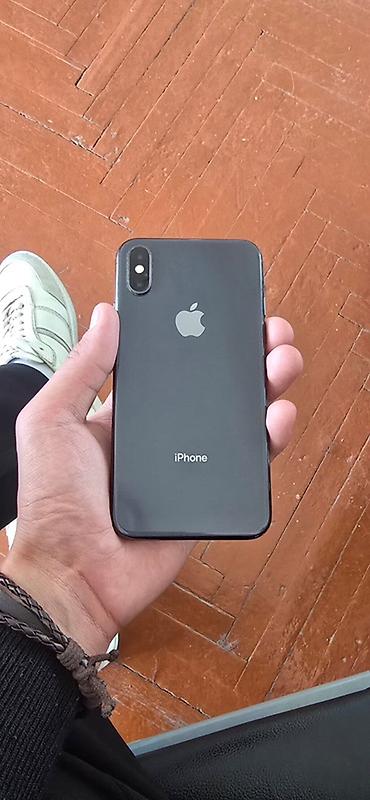 IPhone Xs, Б/у, 64 ГБ, Space Gray, Чехол, 100 %