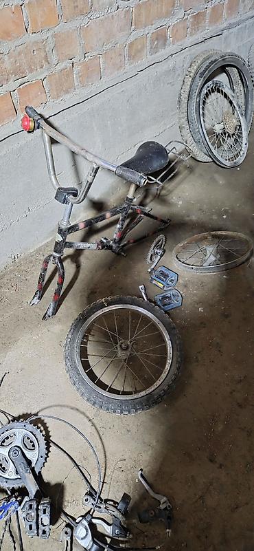 Велозапчасти: Набор велосипедов и запчастей - Складной городской велосипед (колеса — 7