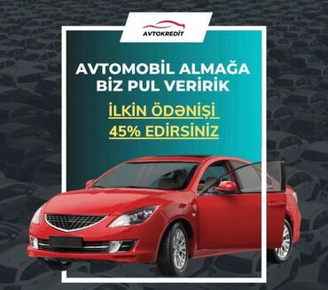 sürücülük dərsləri: Asan şərt və aşagi faizlə avtomobil sahibi ol 40 faiz İlkin odəniş