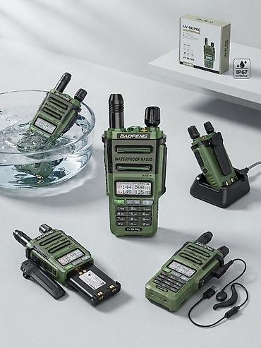 rush wave: Рация Baofeng UV‑9R Pro (двухдиапазонная, водонепроницаемая IP67) — 1