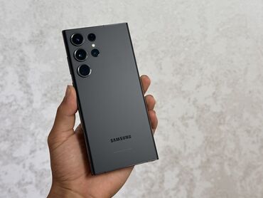 самсунг раскладушка: Samsung Galaxy S23 Ultra, Колдонулган, 256 ГБ, түсү - Кара, 1 SIM, eSIM