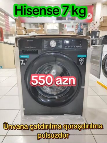 Paltaryuyan maşınlar: Paltaryuyan maşın 8 kq, Yeni, Pulsuz çatdırılma — 11