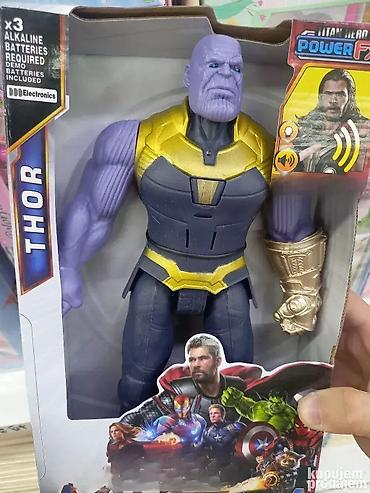 plišani deda mraz: Tanos figura – Akcioni junaci, 30 cm Veliki akcioni heroj Tanos — 1