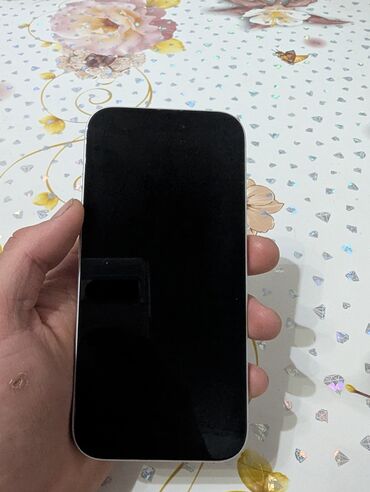 купить ноутбук в рассрочку без банка бишкек: IPhone 16, Б/у, 128 ГБ, Белый, Чехол, Коробка, 93 %