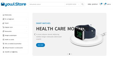 Biznes üçün program təminatı: Myowl.store saytı satılır.Online alış veriş saytıdır (E-commerce) və