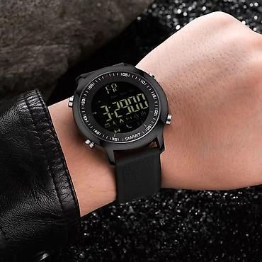 Ručni satovi: Sportski digitalni pametni sat sa okruglim FSTN ekranom i metalnim — 1