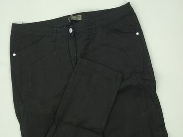 Women: Material trousers for women, Bonprix, size 2XL (EU 44)