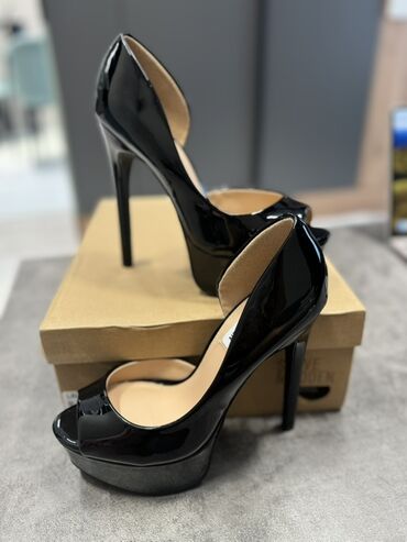 Туфли: Туфли, 37, Steve Madden, Новый, цвет - Черный