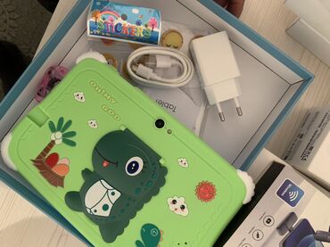 Планшеты: Планшет, Acer, память 128 ГБ, 7" - 8", Wi-Fi, Новый, Детский цвет - Зеленый — 8